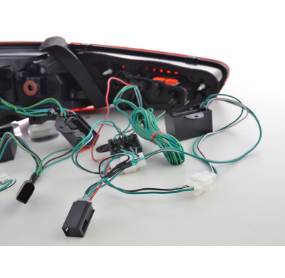 Pilotos Led Audi A3 (8v) 3 Puertas 12-16 Red/Clear