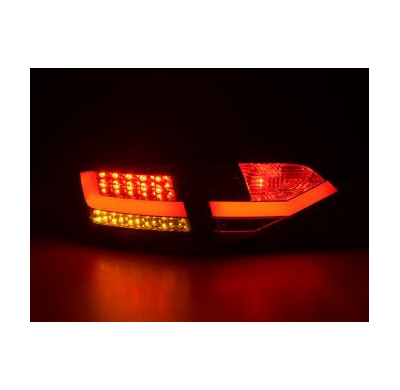 Pilotos Led Audi A4 B8 8k Sedan Bj. 07-11 Rojo/Negro