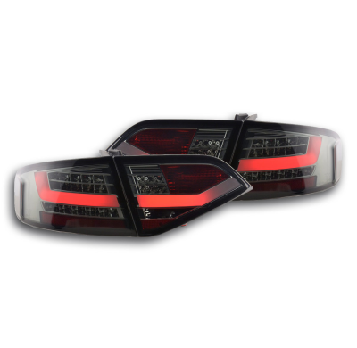 Pilotos Led Audi A4 B8 8k Limo 07-11 Negro