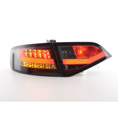 Pilotos Led Audi A4 B8 8k Limo 07-11 Negro