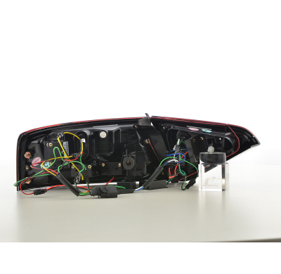 Pilotos Led Lightbar Audi A5 8t Coupe/Sportback 07-11 Red/Clear