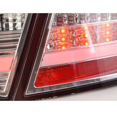 Pilotos Led Lightbar Audi A5 8t Coupe/Sportback 07-11 Cromado