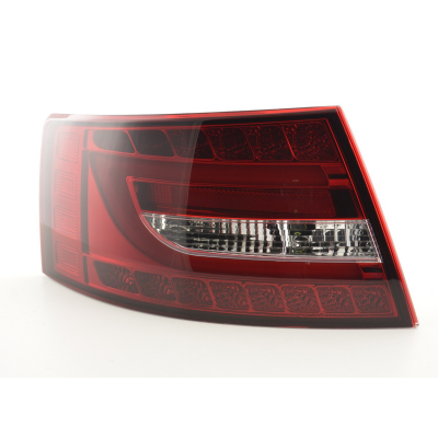 Pilotos Traseros Led Audi A6 Saloon (4f) 04-08 Red/Clear