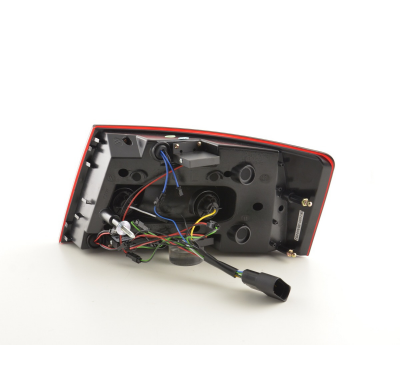 Pilotos Traseros Led Audi A6 Saloon (4f) 04-08 Red/Clear