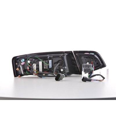 Pilotos Led Audi A6 4f Saloon 08-11 Red/Clear Con Intermitentes Dinamicos