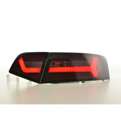 Pilotos Led Audi A6 4f Saloon 08-11 Rojo/Ahumado Con Intermitentes Dinamicos