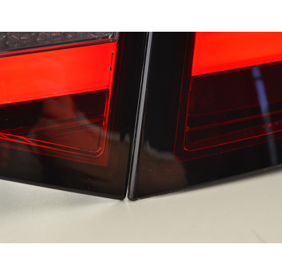 Pilotos Led Audi A6 4f Saloon 08-11 Rojo/Ahumado Con Intermitentes Dinamicos