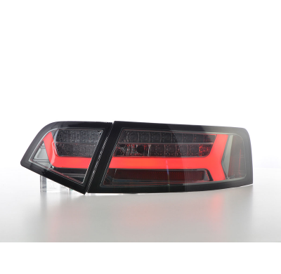 Pilotos Led Audi A6 4f Saloon 08-11 Ahumado Con Intermitentes Dinamicos