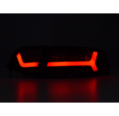 Pilotos Led Audi A6 4f Saloon 08-11 Negro Con Intermitentes Dinamicos