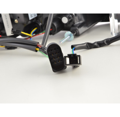 Pilotos Led Audi A6 4f Saloon 08-11 Negro Con Intermitentes Dinamicos