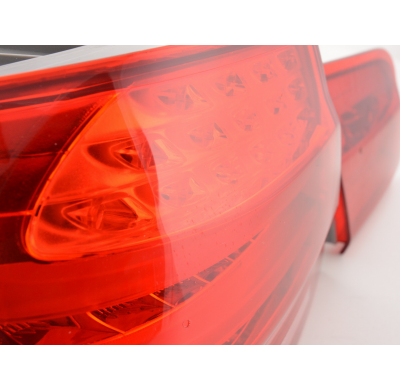 Pilotos Led Bmw Serie 3 E92 Coupe 06-10 Red/Clear