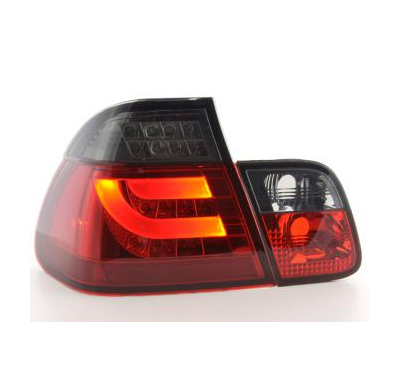 Pilotos Led Bmw 3er E46 Sedan Bj. 98-01 Rojo/Negro