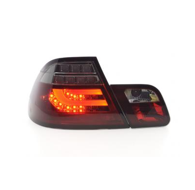 Pilotos Led Bmw 3er E46 Coupe Bj. 99-03 Rojo/Negro