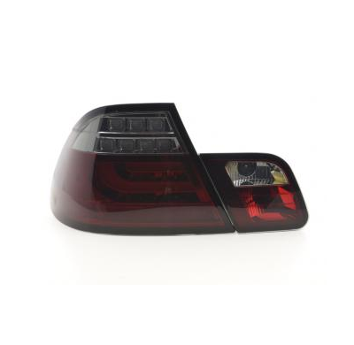 Pilotos Led Bmw 3er E46 Coupe Bj. 99-03 Rojo/Negro