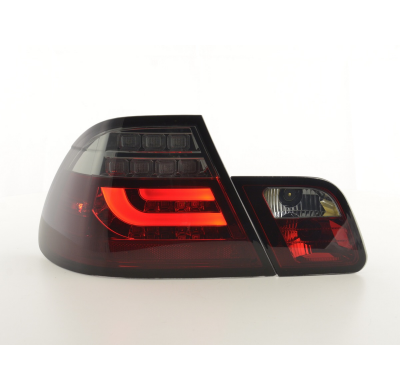 Pilotos Traseros Led Bmw 3er E46 Coupe 03-07 Red/Negro