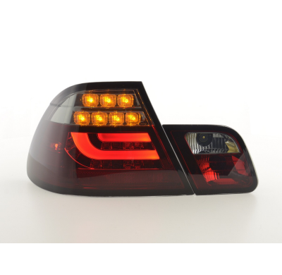 Pilotos Traseros Led Bmw 3er E46 Coupe 03-07 Red/Negro