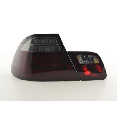 Pilotos Traseros Led Bmw 3er E46 Coupe 03-07 Red/Negro