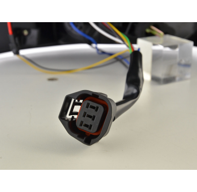 Pilotos Led Ford Focus 3 Hutchback 11-14 Negro Con Intermitentes Dinamicos