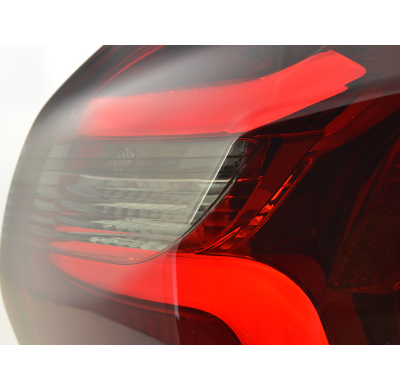 Pilotos Led Ford Focus 3 Hutchback 11-14 Rojo/Ahumado Con Intermitentes Dinamicos