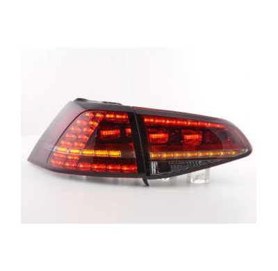 Pilotos Led Vw Golf 7 Ab Bj. 2012 Rojo/Ahumado