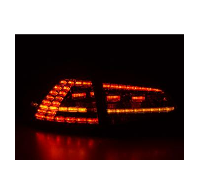 Pilotos Led Vw Golf 7 Ab Bj. 2012 Rojo/Ahumado