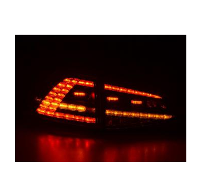 Pilotos Led Vw Golf 7 Ab Bj. 2012 Negro