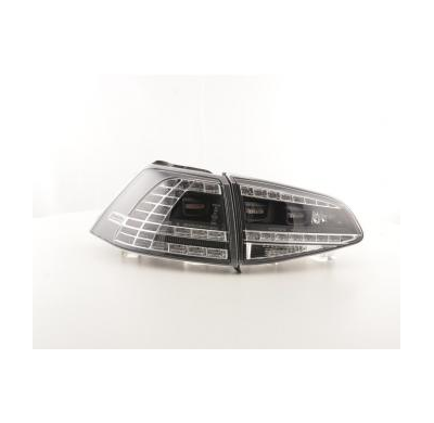 Pilotos Led Vw Golf 7 Ab Bj. 2012 Negro