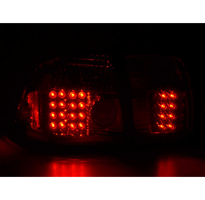 Pilotos Led Honda Civic 3-Dr Typ Ej9/Ek1/2/3 96-01 Negro