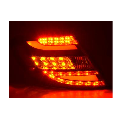 Pilotos Led Mercedes C-Klasse Typ W204 Bj. 07-11 Negro