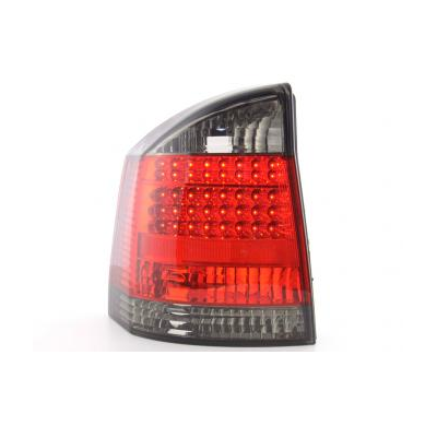 Pilotos Led Opel Vectra C Bj. 02-08 Negro/Rojo