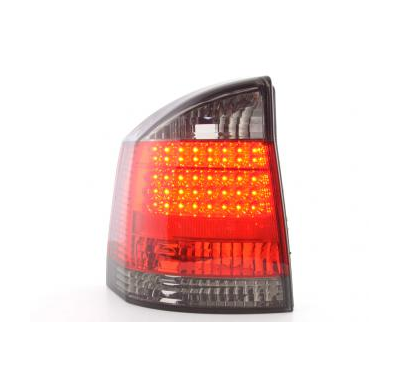 Pilotos Led Opel Vectra C Bj. 02-08 Negro/Rojo