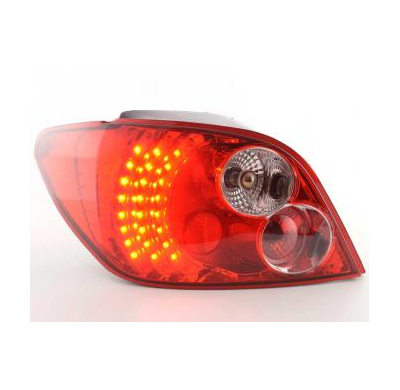 Pilotos Led Peugeot 307 Hatchback Bj. 01-04 Klar/Rojo