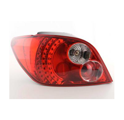 Pilotos Led Peugeot 307 Hatchback Bj. 01-04 Klar/Rojo
