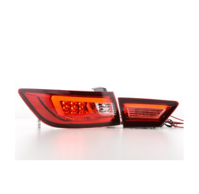 Pilotos Led Renault Clio 4 (X98) Bj. Ab 2012 Rojo/Klar