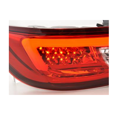 Pilotos Led Renault Clio 4 (X98) Bj. Ab 2012 Rojo/Klar