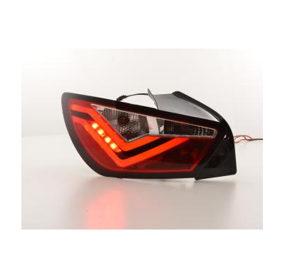 Pilotos Led Seat Ibiza 6j Bj. 08-12 Rojo/Klar