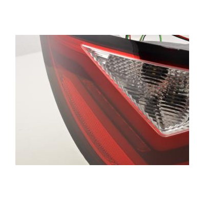 Pilotos Led Seat Ibiza 6j Bj. 08-12 Rojo/Klar