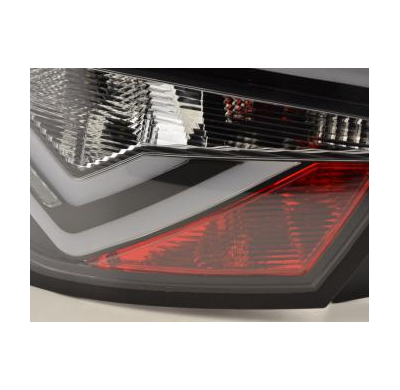 Pilotos Led Seat Ibiza 6j Bj. 08-12 Negro