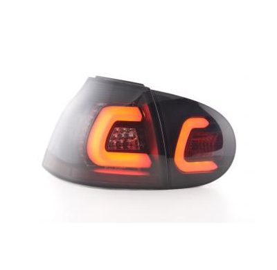 Pilotos Led Vw Golf 5 Bj. 03-08 Negro