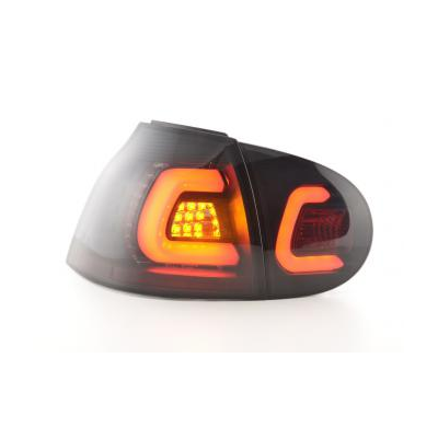 Pilotos Led Vw Golf 5 Bj. 03-08 Negro