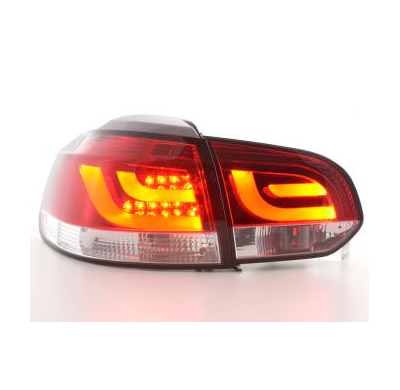 Pilotos Led Vw Golf 6 Typ 1k Bj. 2008-2012 Rojo/Klar