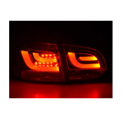 Pilotos Led Vw Golf 6 Typ 1k Bj. 2008-2012 Rojo/Klar
