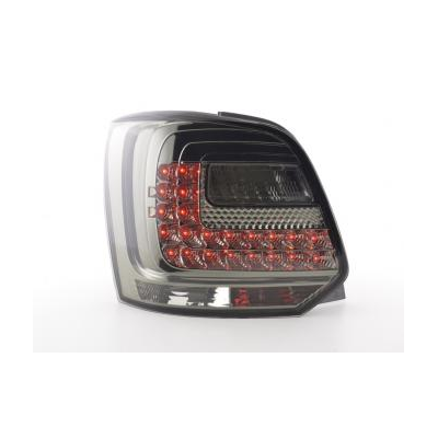 Pilotos Led Vw Polo 6r Bj. Ab 2009 Negro