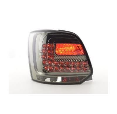 Pilotos Led Vw Polo 6r Bj. Ab 2009 Negro