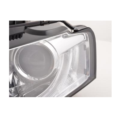 Faros Luz Diurna Homologacion R87 Audi A4 B8 8k Bj. 07-11 -Xenon De Serie- Chrom