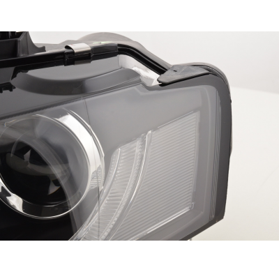 Faros Luz Diurna Audi A4 B8 8k 07-11 Negro