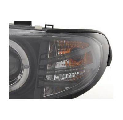 Faros Bmw 3er E46 Limo/Touring Bj. 02-05 Negro