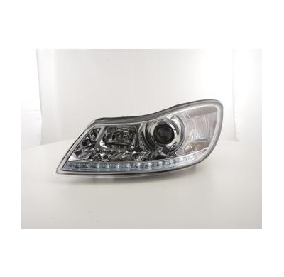 Faros Luz Diurna Skoda Octavia Ab Bj. 2009 Verchromt/Klar Con Luz De Estacionamiento