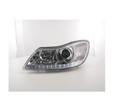 Faros Luz Diurna Skoda Octavia Ab Bj. 2009 Verchromt/Klar Con Luz De Estacionamiento
