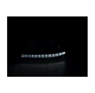 Faros Luz Diurna Skoda Octavia Ab Bj. 2009 Verchromt/Klar Con Luz De Estacionamiento